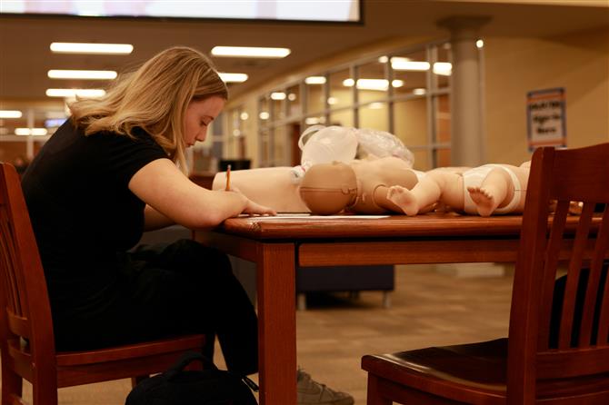 SHS HOSA CPR Class
